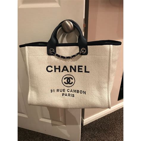 deauville boutique chanel|Chanel deauville large tote.